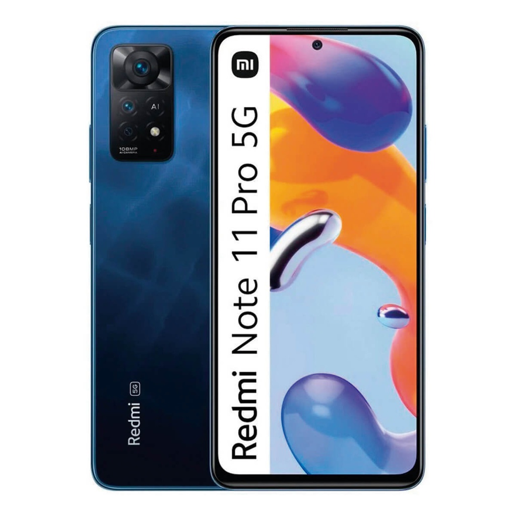 Xiaomi Redmi Note 11 Pro 5G 6GB/128GB Azul (Atlantic Blue) Dual SIM Reacondicionado - Como Nuevo