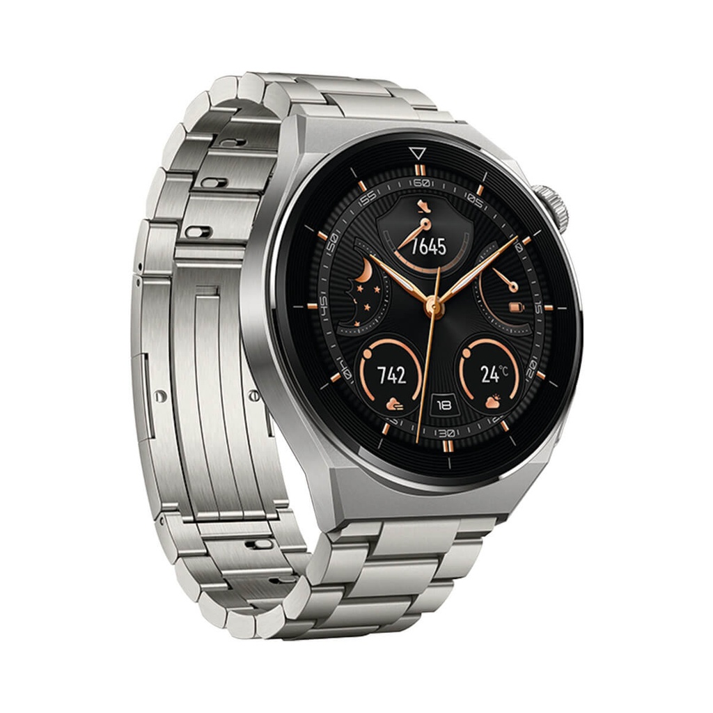 Huawei Watch GT 3 Pro 46mm Elite Edition Titânio (Stainless Steel) Odin-B19M Recondicionado - Como Novo