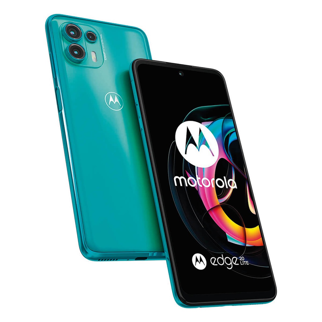 Motorola Edge 20 Lite 5G 8GB/128GB Verde (Lagoon Green) Dual SIM XT2139-1 Reacondicionado - Como Nuevo