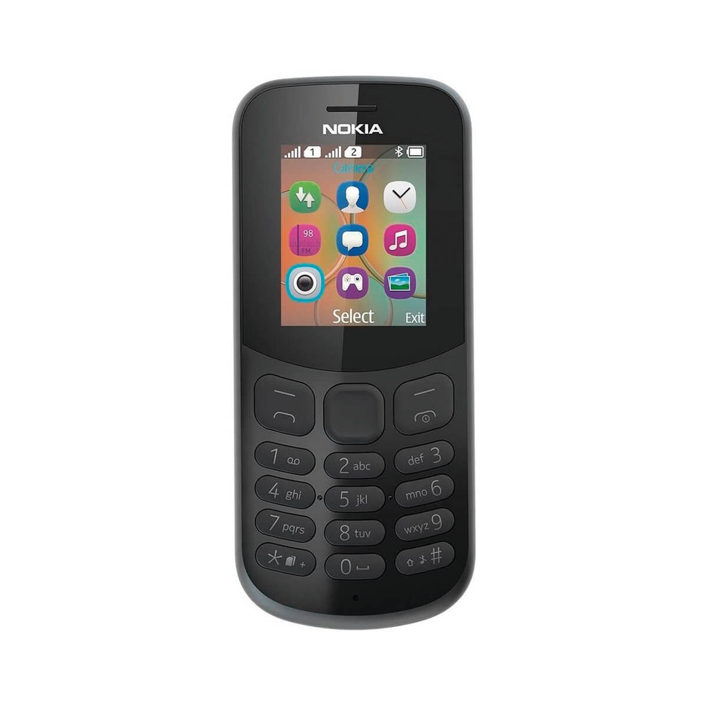 Nokia 130 (2017) Preto Dual SIM Recondicionado - Muito Bom