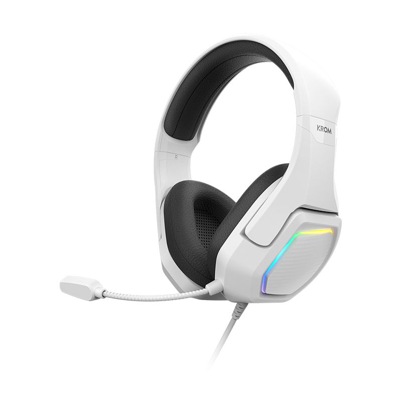 Krom Kopa 7.1 Gaming Headset with Microphone / USB 2.0 / White