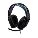 Auriculares Gaming con Micrófono Logitech G335/ Jack 3.5/ Negros