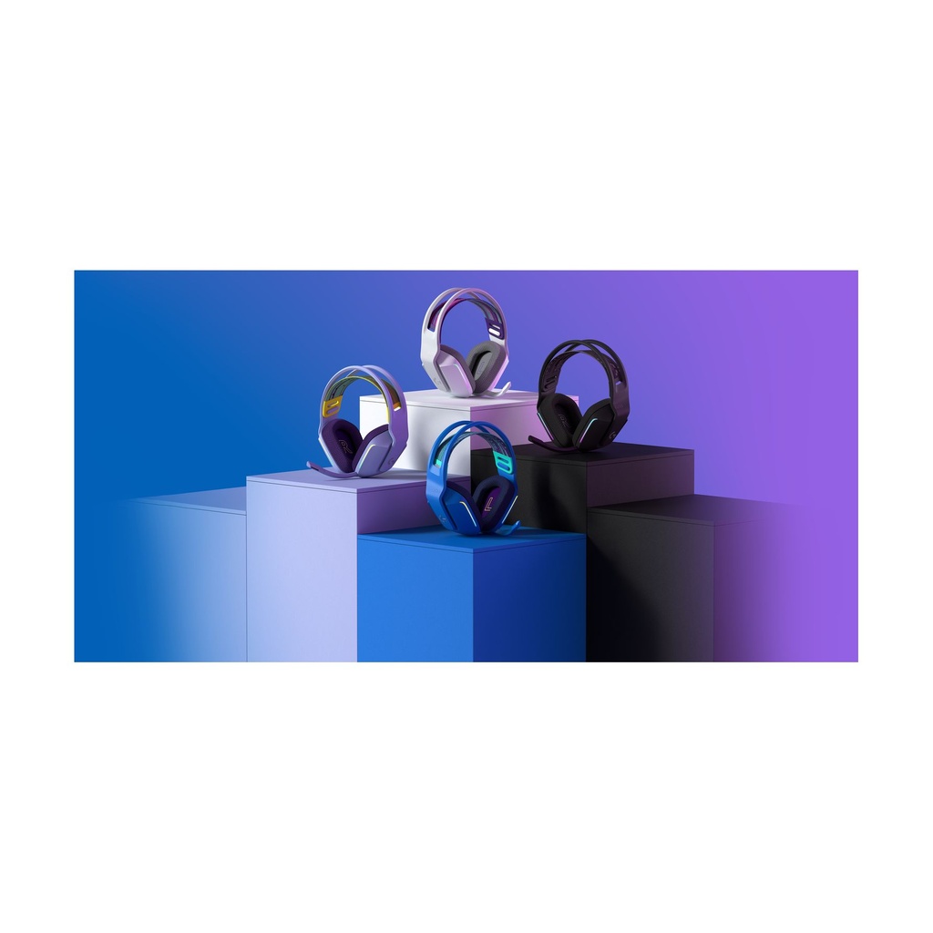 Auriculares Gaming Inalámbricos con Micrófono Logitech G733/ Azules