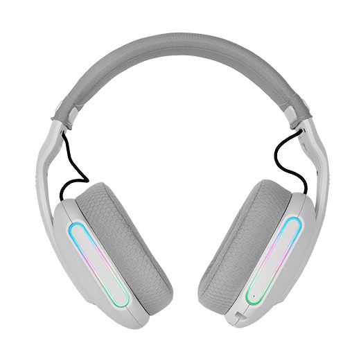 Auriculares Gaming Inalámbricos con Micrófono Mars Gaming MHWPRO/ Jack 3.5/ Bluetooth/ Blancos