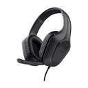 Auriculares Gaming con Micrófono Trust Gaming GXT 415 Zirox/ Jack 3.5/ Negros