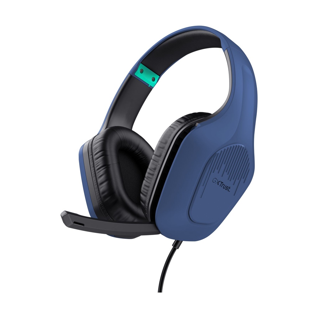 Trust Gaming GXT 415 Zirox Gaming Headset with Microphone / 3.5mm Jack / Blue
