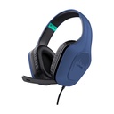 Auriculares Gaming con Micrófono Trust Gaming GXT 415 Zirox/ Jack 3.5/ Azules