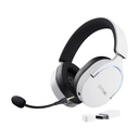 Auriculares Gaming Inalámbricos con Micrófono Trust Gaming GXT 491 Fayzo/ Bluetooth/ Jack 3.5/ Blancos
