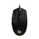 Ratón Gaming Logitech G102 Lightsync/ Hasta 8000 DPI/ Negro