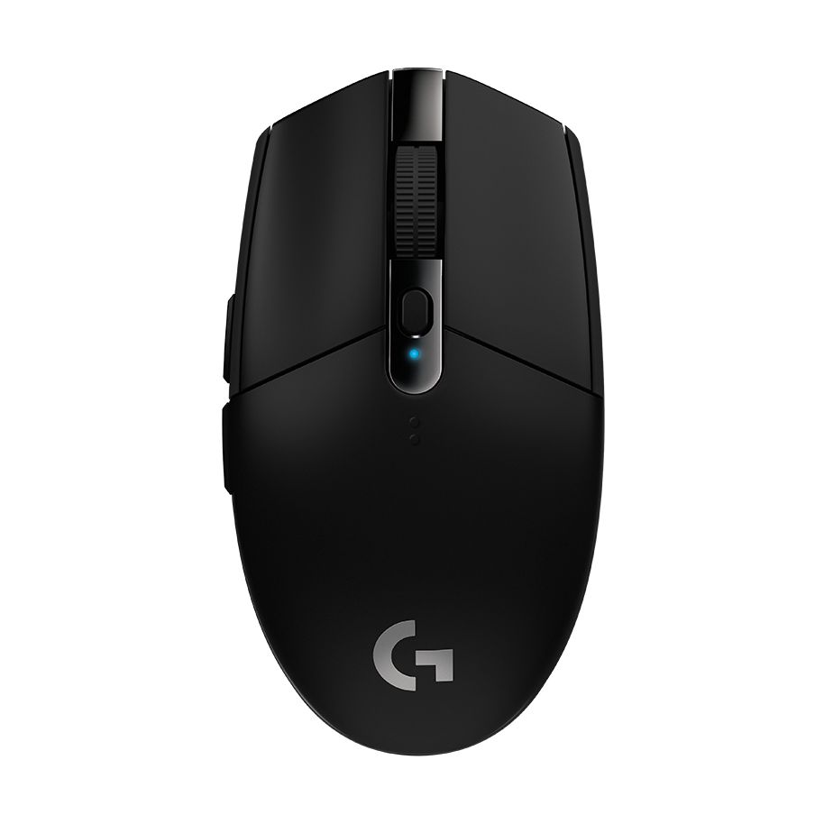 Ratón Gaming Inalámbrico Logitech G305 Lightspeed/ Batería recargable/ Hasta 12000 DPI/ Negro