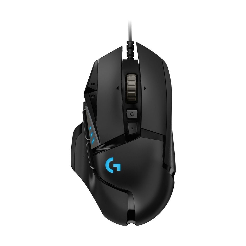 Logitech G502 Hero Gaming Mouse / Up to 25600 DPI / Black