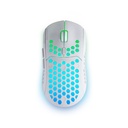 Ratón Gaming Inalámbrico Mars Gaming MMW3W/ Batería recargable/ Hasta 3200 DPI/ Blanco