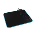 Alfombrilla Krom Knout RGB con Iluminación LED/ 320 x 270 x 3 mm