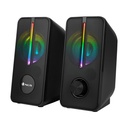 Altavoces NGS GSX-150/ 12W/ 2.0/ Negros