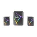 Altavoces Mars Gaming MS-H21/ 35W/ 2.1/ Negros