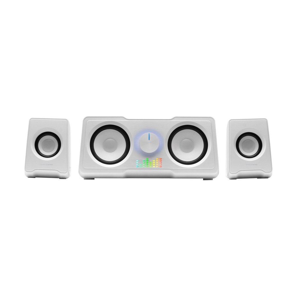 Altavoces Mars Gaming MS22W/ 35W/ 2.2/ Blancos