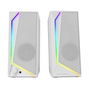 Altavoces Mars Gaming MS72/ 15W/ 2.0/ Blancos