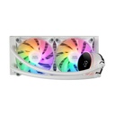 Sistema de Refrigeración Líquida Mars Gaming ML-LCD240/ Blanco