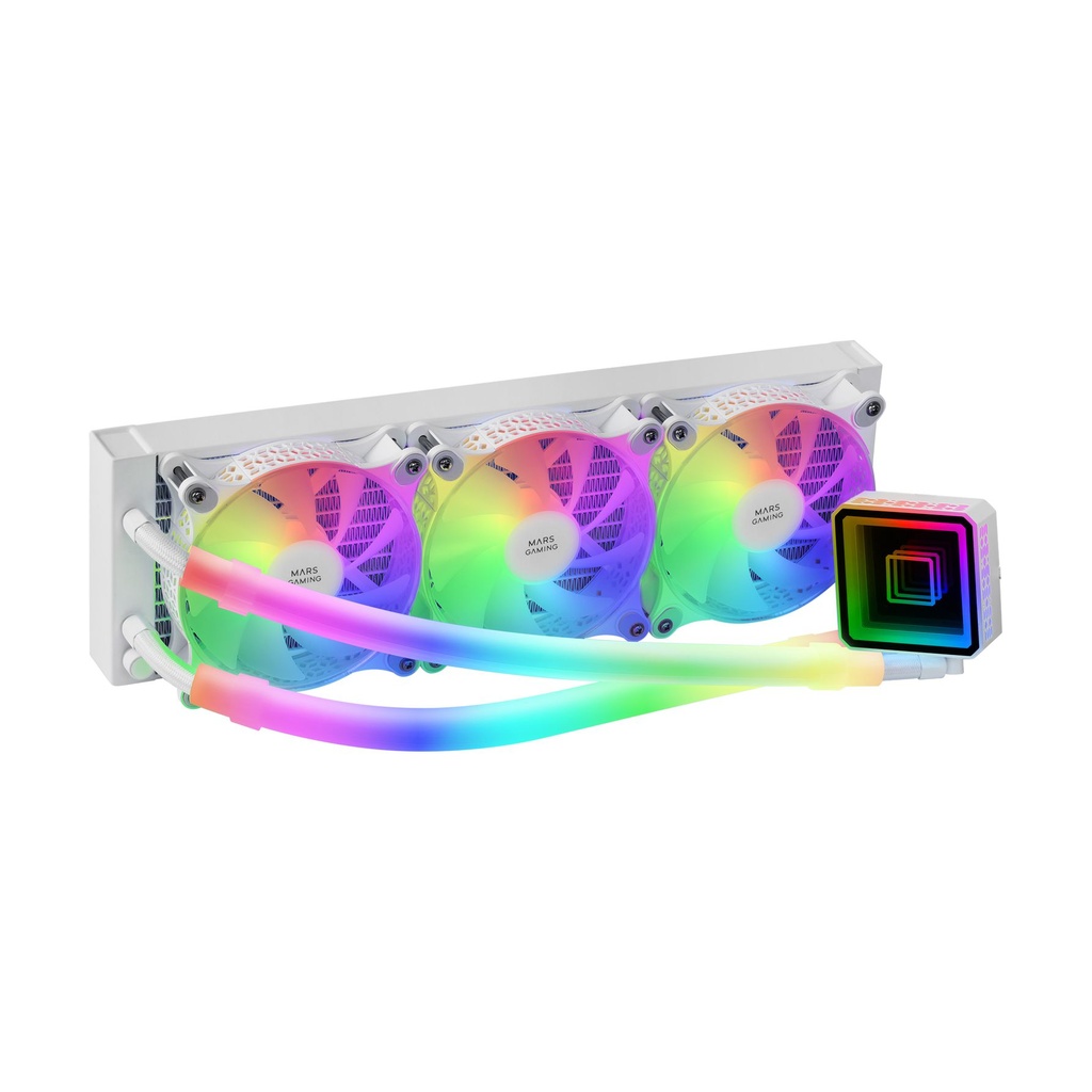 Sistema de Refrigeración Líquida Mars Gaming ML-ULTRA360/ Blanco