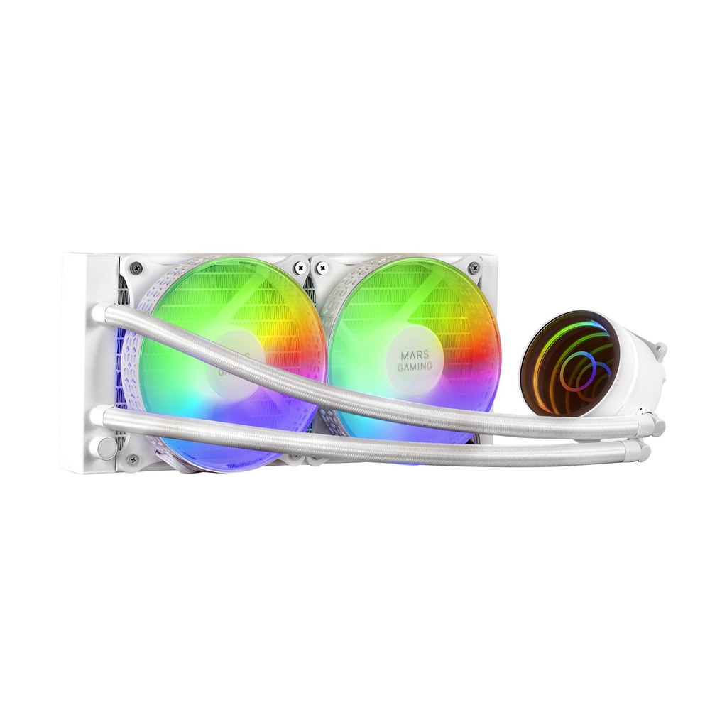 Sistema de Refrigeración Líquida Mars Gaming ML-ONE240W/ Blanco