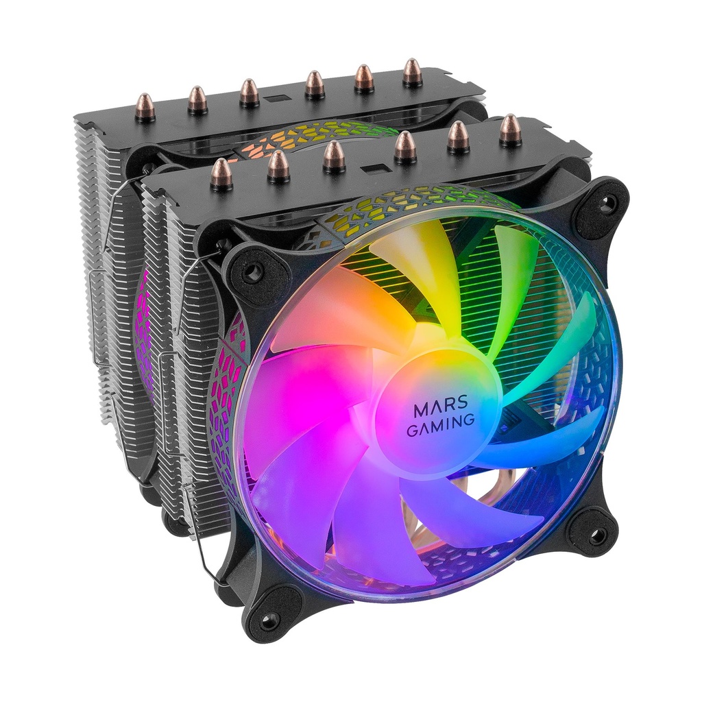 Ventilador con Disipador Mars Gaming MCPU-XT/ 12cm
