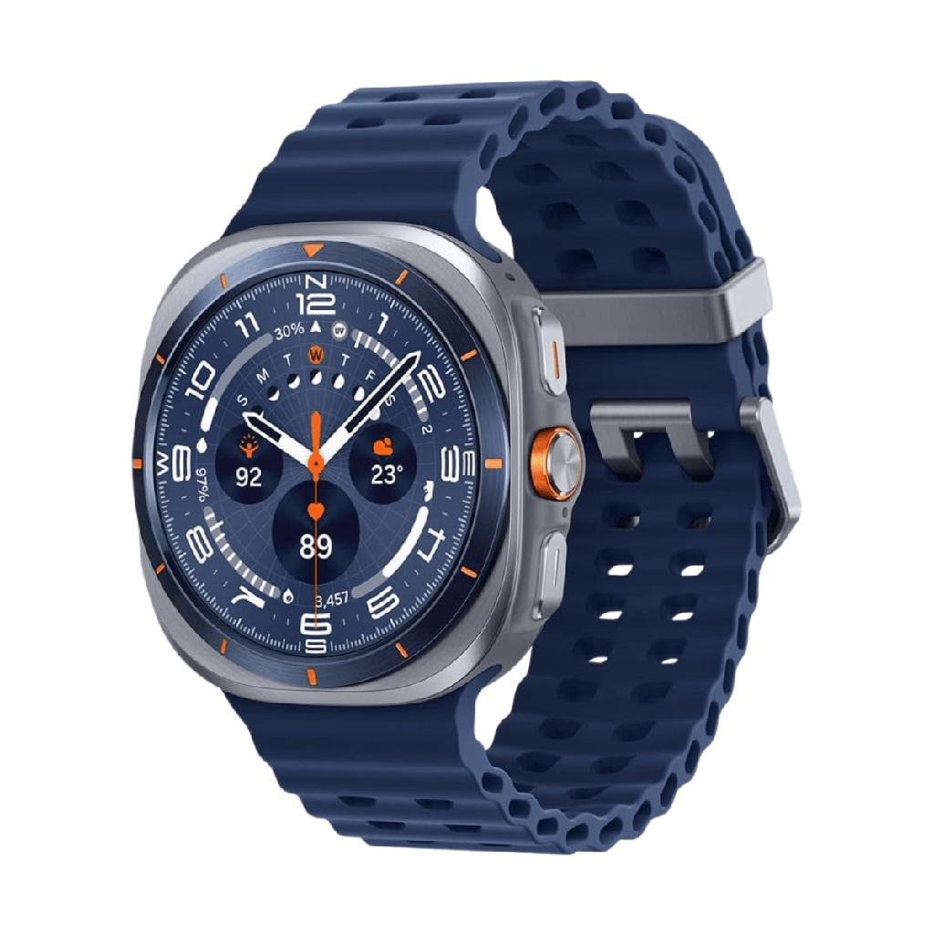 Samsung Galaxy Watch Ultra 2025 47mm LTE Azul (Titanium Blue) y Correa Marine Band Azul L705