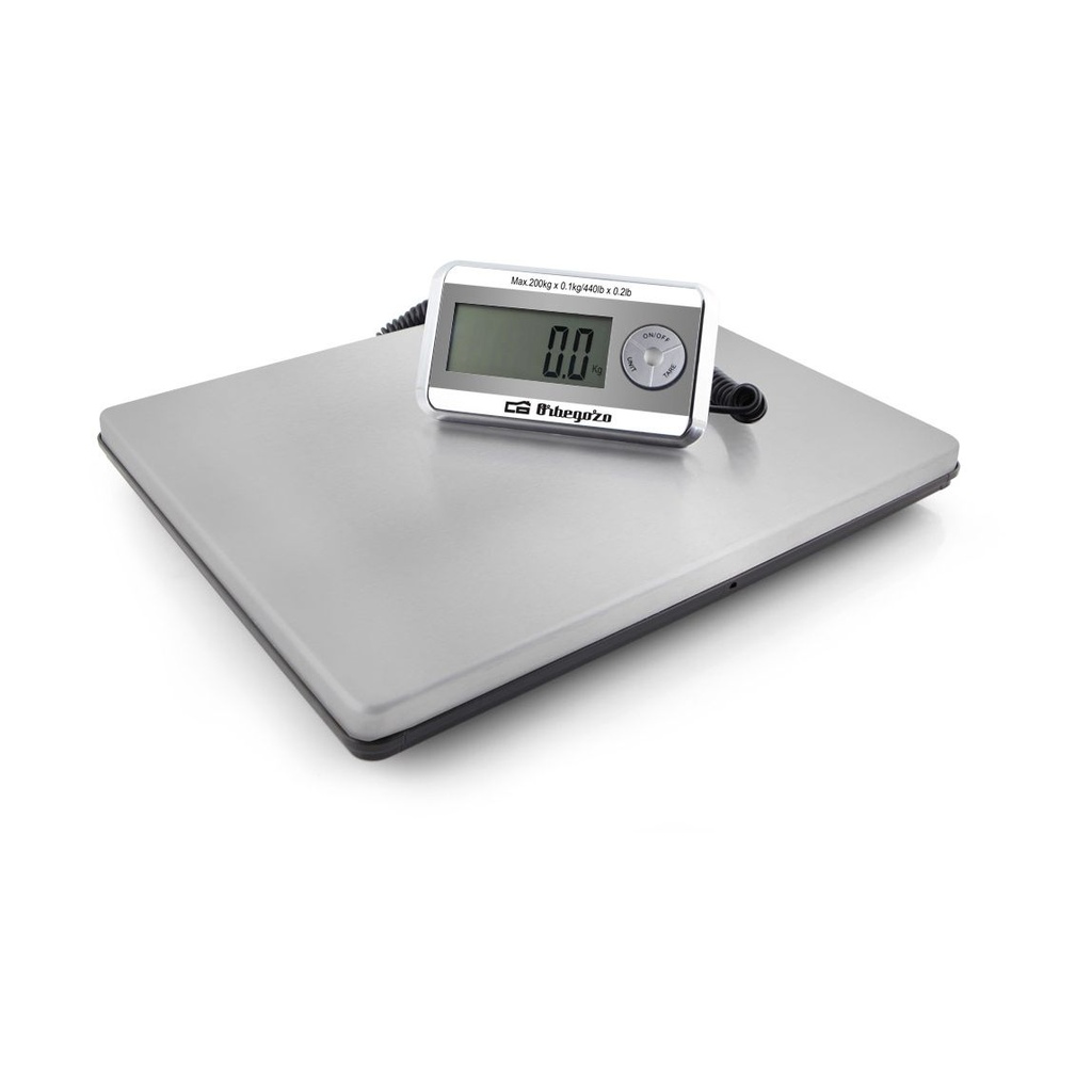 Báscula de Cocina Electrónica Orbegozo PC 5500/ hasta 200kg/ Plateada