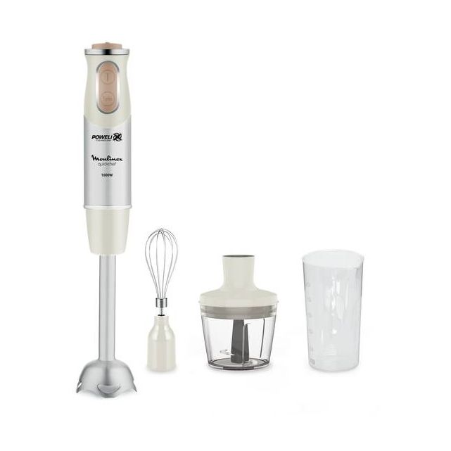 Batidora de vaso Moulinex Quickchef/ 1000W/ 10 Velocidades/ Capacidad 800ml