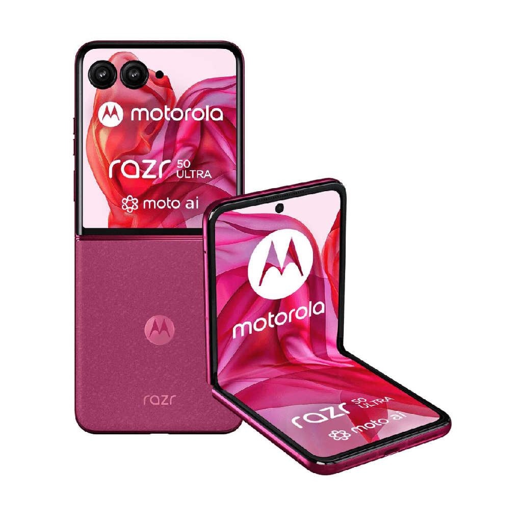 Motorola Razr 50 Ultra 5G 12 Go/512 Go Rose (Hot Pink) Double SIM