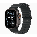 Apple Watch Ultra 3 GPS + Cellular 49 mm Titânio Preto com Pulseira Preta Ocean (Black)