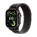 Apple Watch Ultra 3 GPS + Cellular 49mm Titânio Preto com Pulseira Trail Loop Preta (Charcoal) - Tamanho P/M