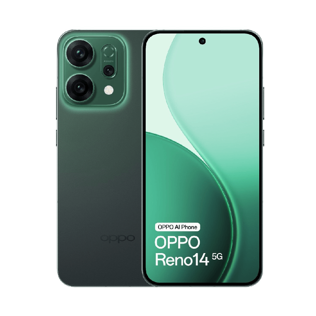 OPPO Reno14 5G 12 Go/256 Go Vert (Luminous Green) Double SIM
