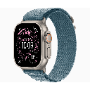 Apple Watch Ultra 3 GPS + Cellular 49mm Titanio Natural con Correa Alpine Loop Azul (Light Blue) - Talla M