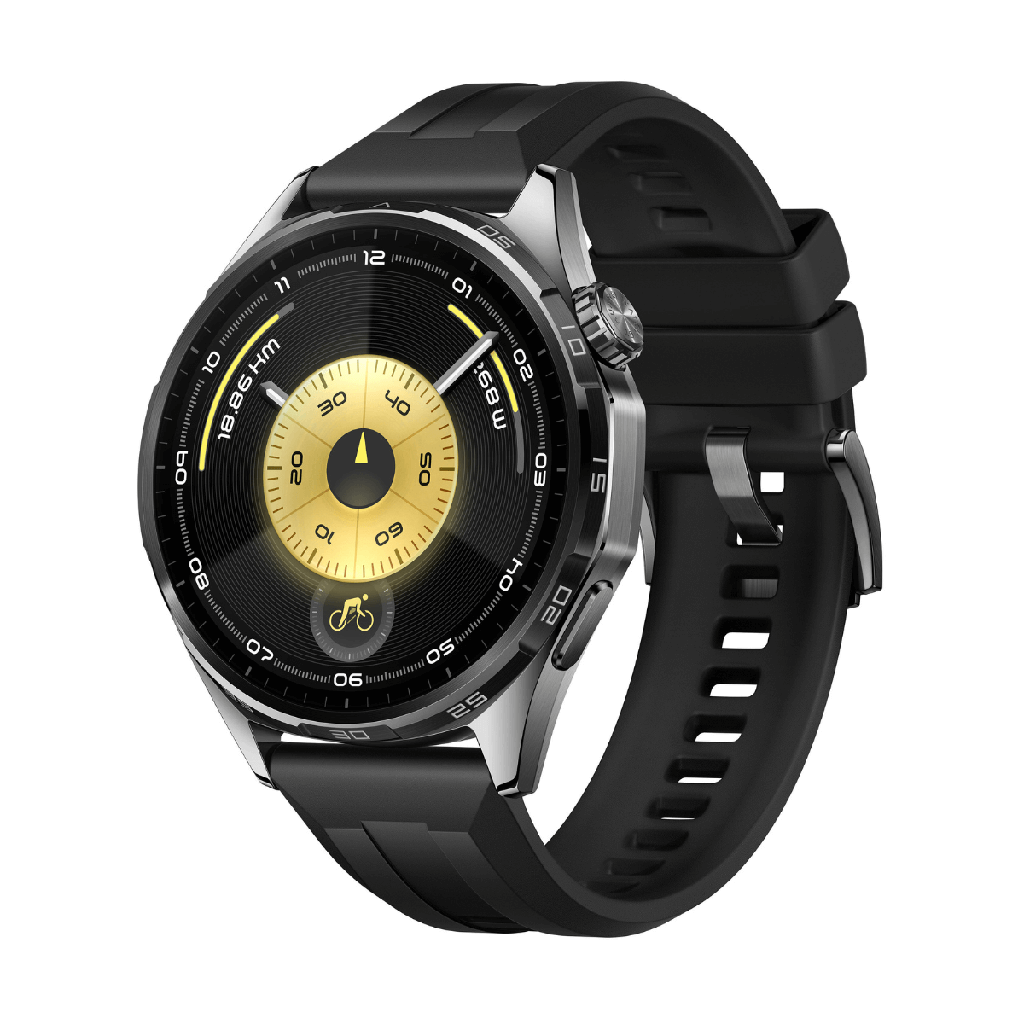 Huawei Watch GT 6 46mm Smartwatch Negro Fluoroelastómero (Black) Atum-B19F