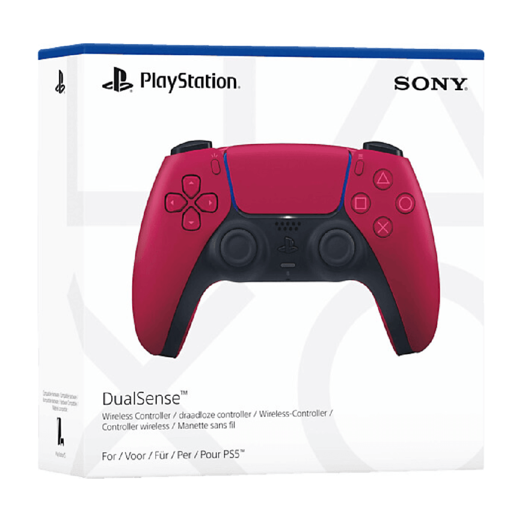 Sony Mando inalámbrico DualSense para PS5 Rojo (Cosmic Red)