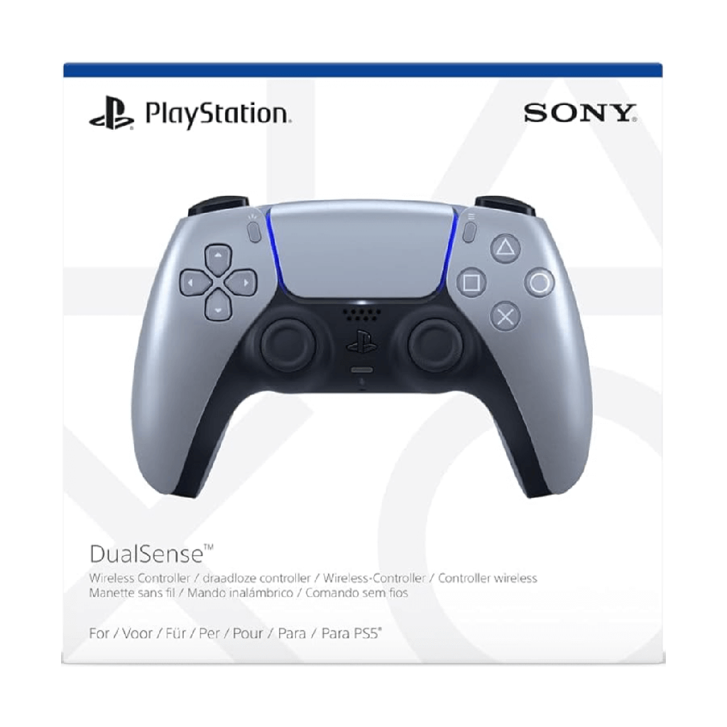 Sony Mando inalámbrico DualSense para PS5 Plata (Sterling Silver)