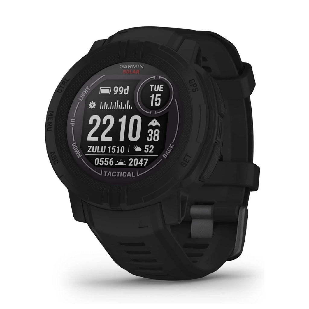 Garmin Instinct 2 Solar Tactical Edition GPS 45mm Smartwatch Schwarz (Black)