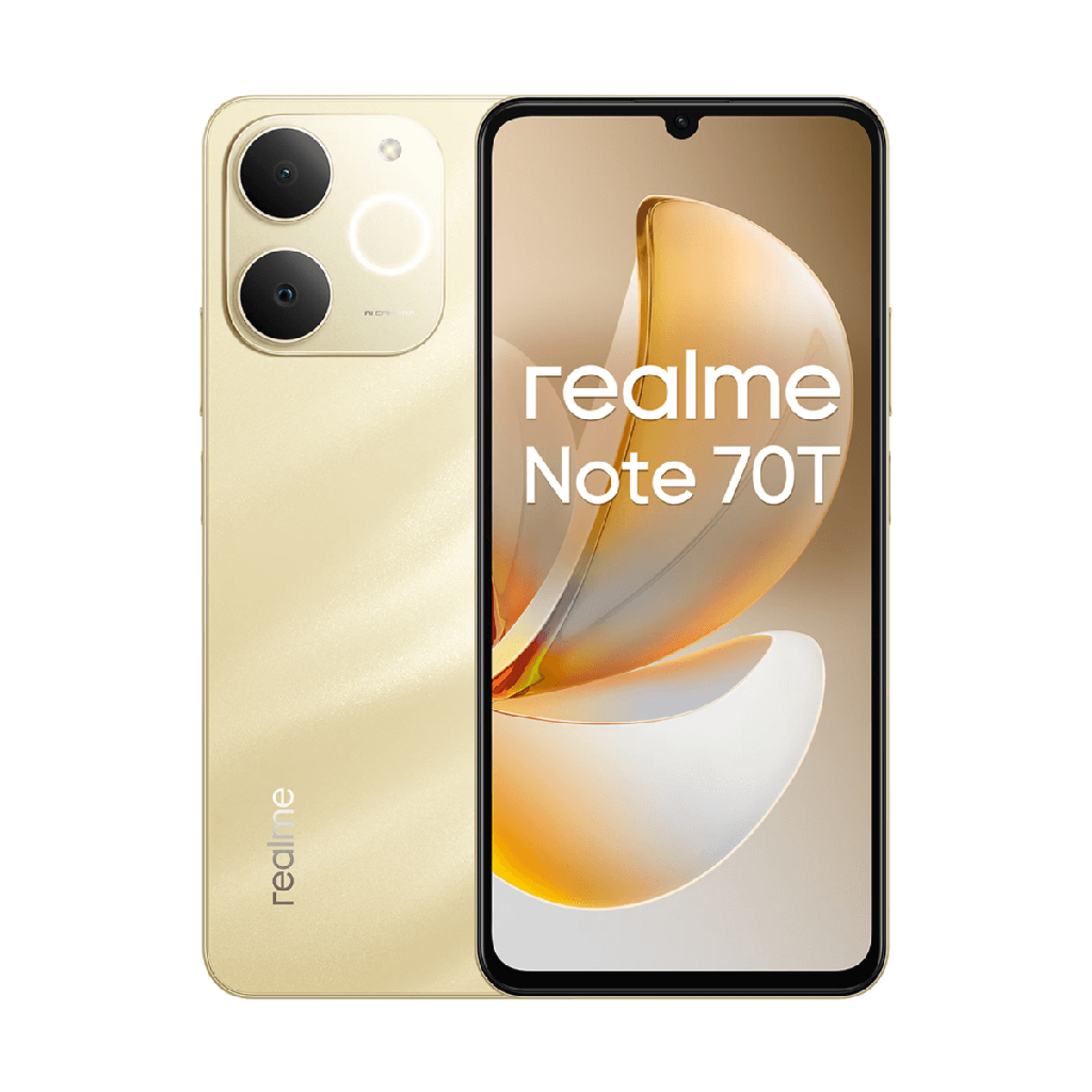Realme Note 70T 4G 4GB/256GB Dorado (Gold) Dual SIM