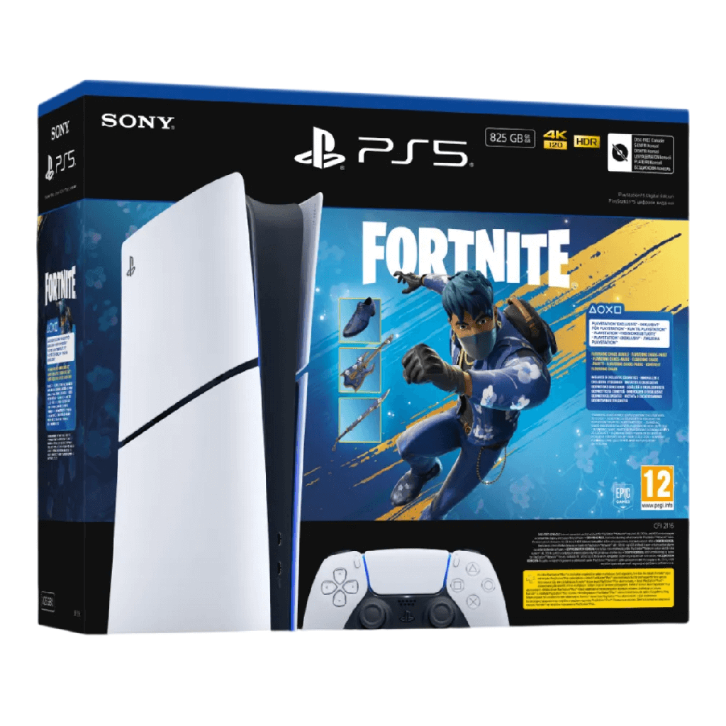 Console Sony PlayStation 5 Slim 825GB Digital Edition - Fortnite Flowering Chaos