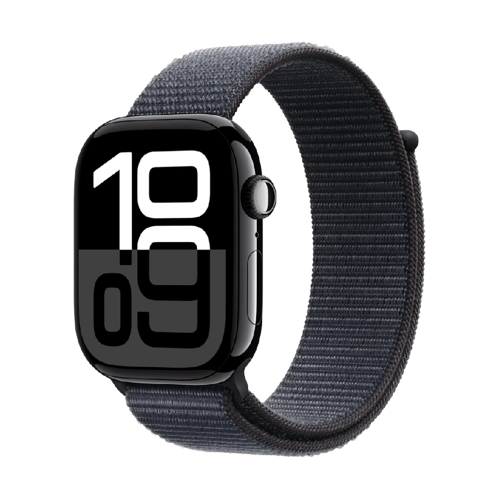 Apple Watch Series 10 GPS + Cellular 46mm Aluminio Negro (Jet Black) y Correa Deportiva Loop Negra