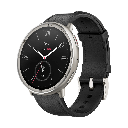 Amazfit Active 2 (Round) 44 mm GPS Premium-Version Schwarzes Leder