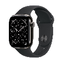 Apple Watch Series 11 GPS + Cellular 46mm Titanio Negro Pizarra y Correa Sport Band Negra - Talla S/M