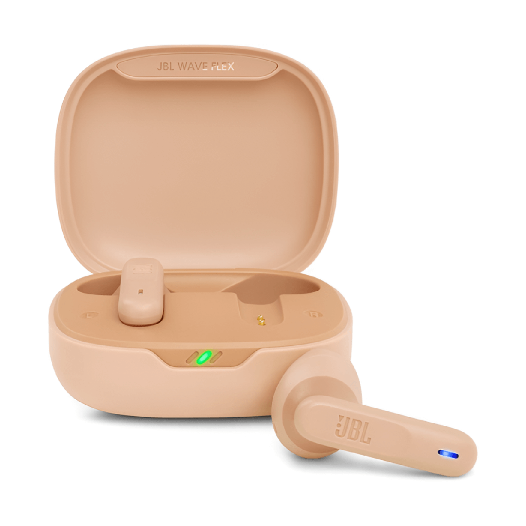 JBL Wave Flex Auriculares Bluetooth Beige