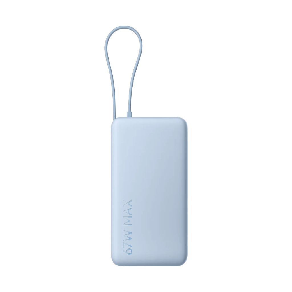 Xiaomi 67W Power Bank 20,000 mAh (Integrated Cable) Blue (Ice Blue)
