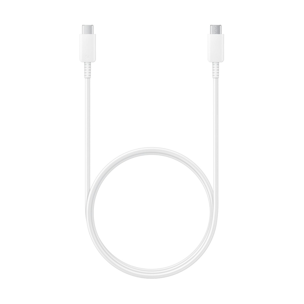 SAMSUNG CABLE USB-C TO USB-C 5A 1M WHITE EP-DN975BWEGWW