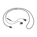 SAMSUNG EARPHONES IN-EAR CABLE USB-C MICROPHONE VOL. CONTROL BLACK BY AKG EO-IC100BBEGEU