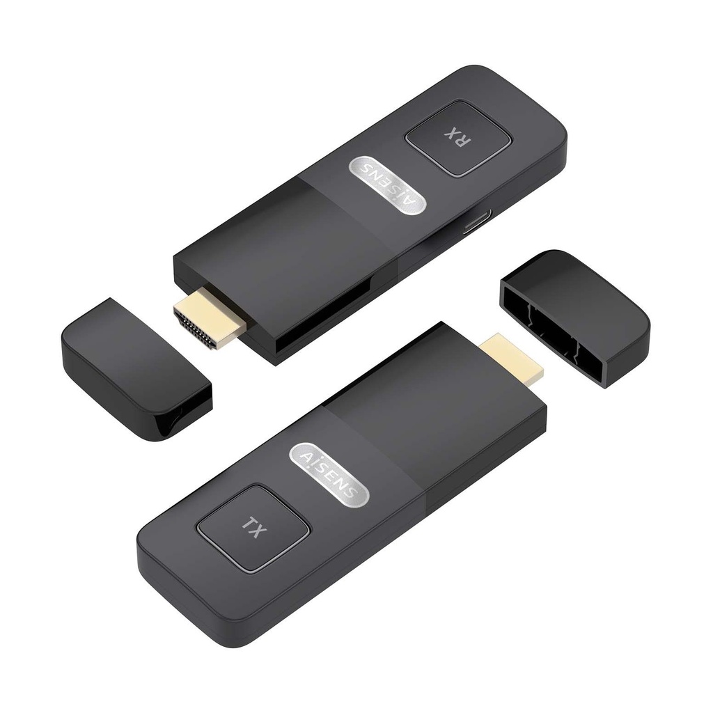 Adaptador/Transmisor de vídeo inalámbrico HDMI Aisens ASWL-H2K30M001-BK