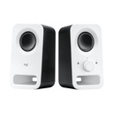 Altavoces Logitech Z150/ 6W/ 2.0/ Blanco