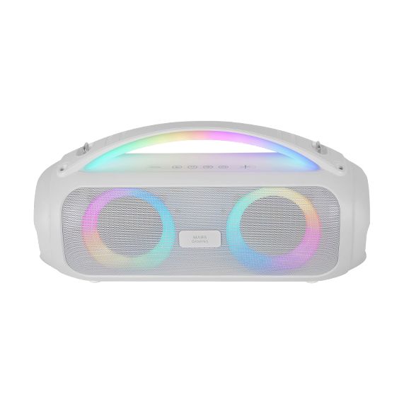 Altavoz con Bluetooth Mars Gaming MS-PULSE/ 50W RMS/ 2.0/ Blanco