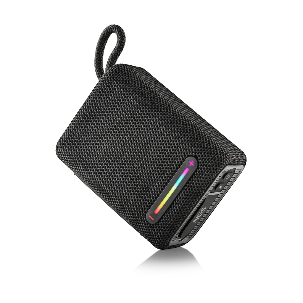 Altavoz con Bluetooth NGS Roller Furia 1/ 15W/ 2.0/ Negro
